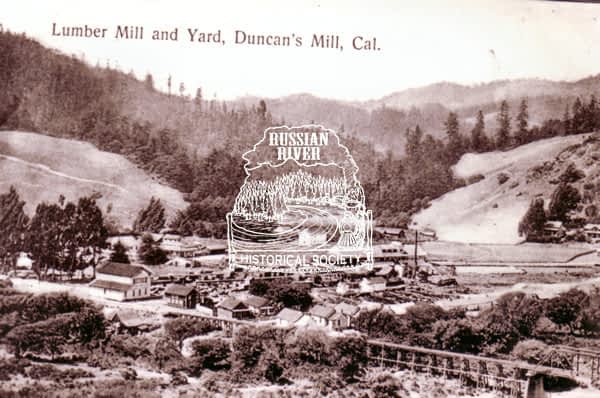 244 Lumber Mill And Yard Duncans Mill | Russian River ...